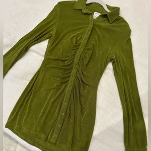 WITH JEAN Green Dress